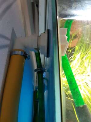 Aquarium Set 80cm Zuchtbecken mit Überlauf Zierfischzucht 112l 120l 125l 130l