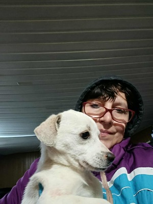 Eva, eine kleine Hundeseele auf dem Weg ins Vertrauen, Herzenshund - Hündin