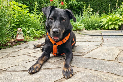 Meria, Labbi-Mix - Hündin
