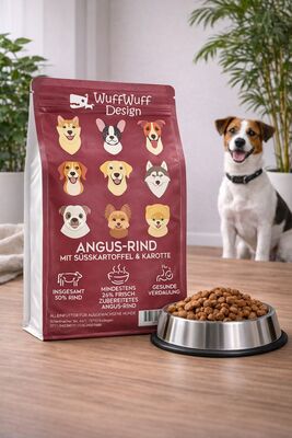 Premium Hundefutter & Maß-Geschirre in Esslingen – WuffWuff Design