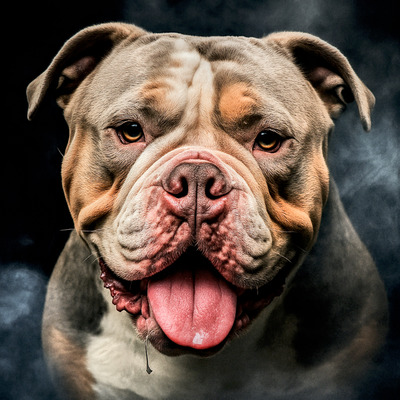 Pulverfass Murphy, Old english Bulldog - Rüde