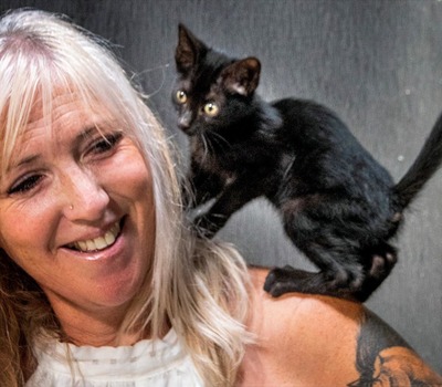 Salome - ein zuckersüßes Katzenmädchen, Mix - Katze