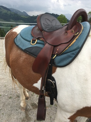 Crates Distanzsattel, Wanderreitsattel, o. Horn Westernsattel