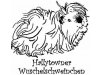 Hallytowner Wuschelschweinchen