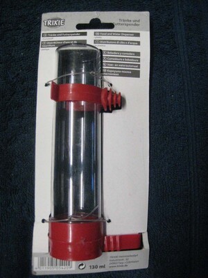 SUCHE Trixie Tränke & Futterspender 130 ml/16 cm