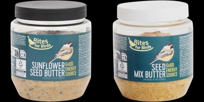 Wildvogelfutter, Meisenknödel, Erdnussbutter, Nüsse, SB-Kerne, Cashewkerne