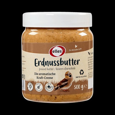 Wildvogelfutter, Meisenknödel, Erdnussbutter, Nüsse, SB-Kerne, Cashewkerne